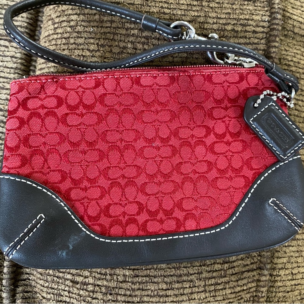 COACH wristlet